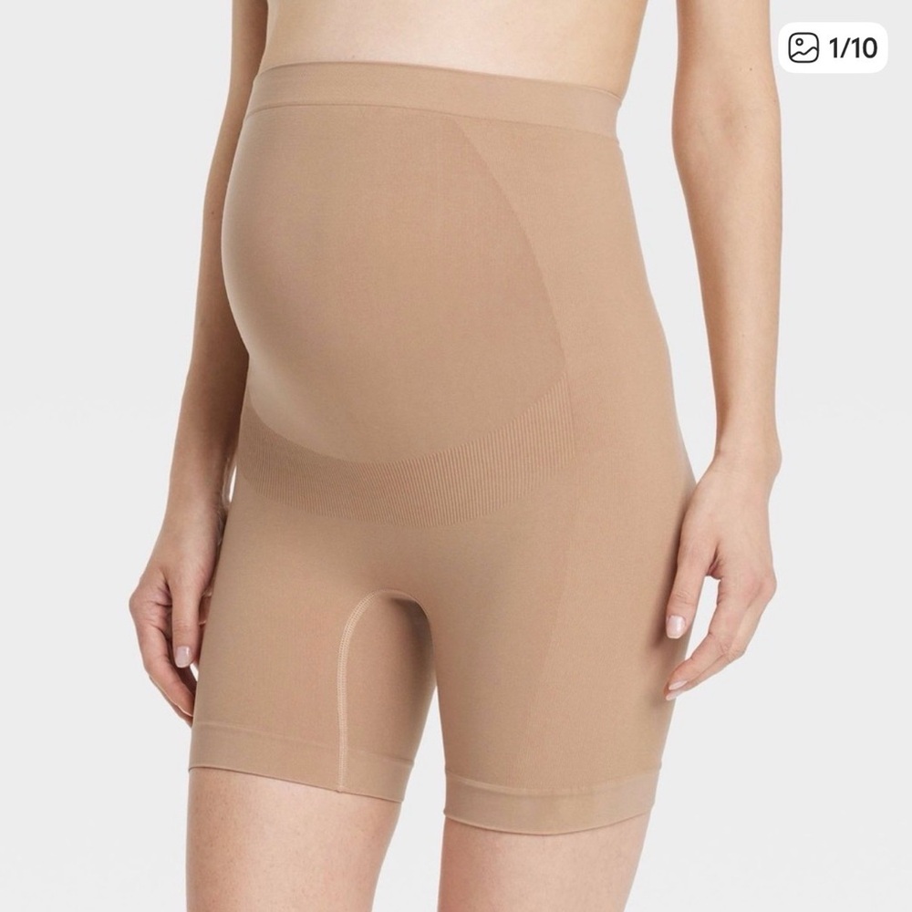 Shapewear Bike Shorts Maternity - Isabel Maternity by Ingrid & Isabel™. NEW
